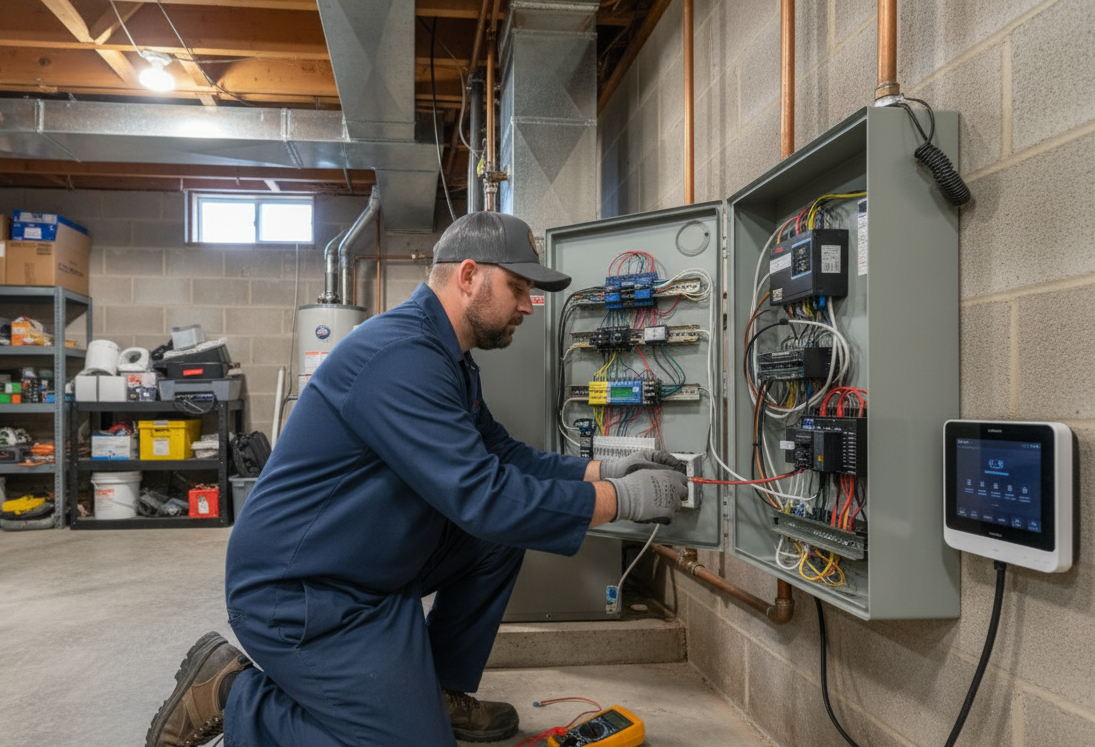 Automated Tech Solutions owner supporting Boiler Services in OKC